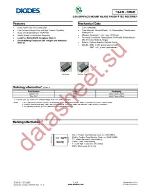 S3J-13 datasheet  